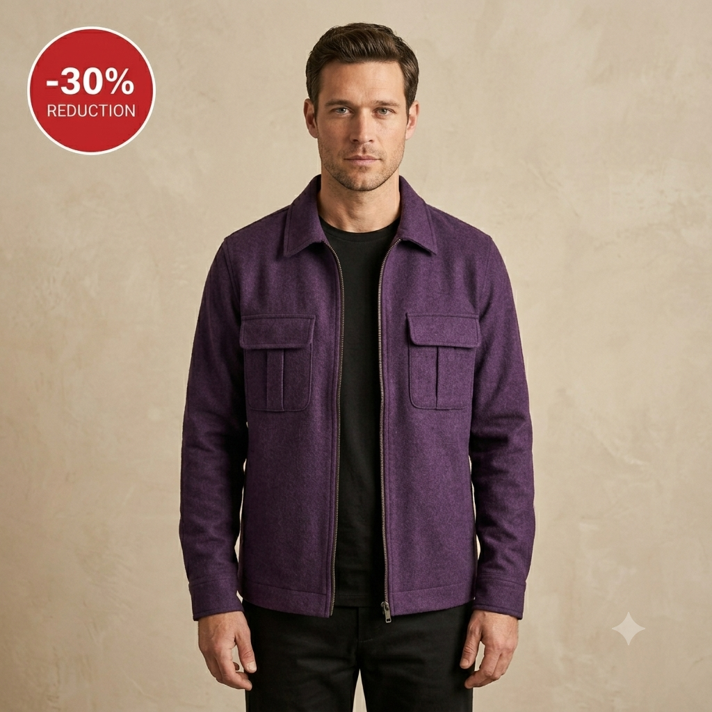 🔥 SURCHEMISE PREMIUM VIOLETTE – -30% DE RÉDUCTION 🔥