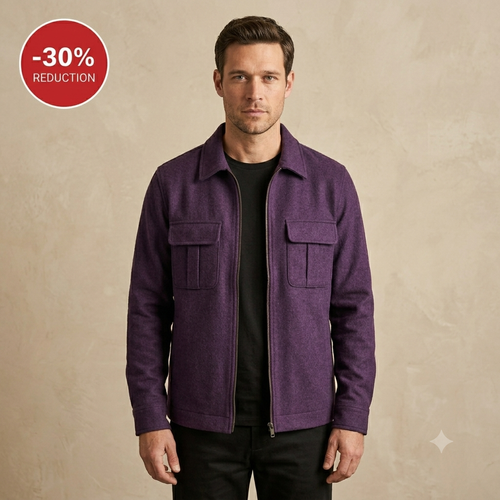 🔥 SURCHEMISE PREMIUM VIOLETTE – -30% DE RÉDUCTION 🔥