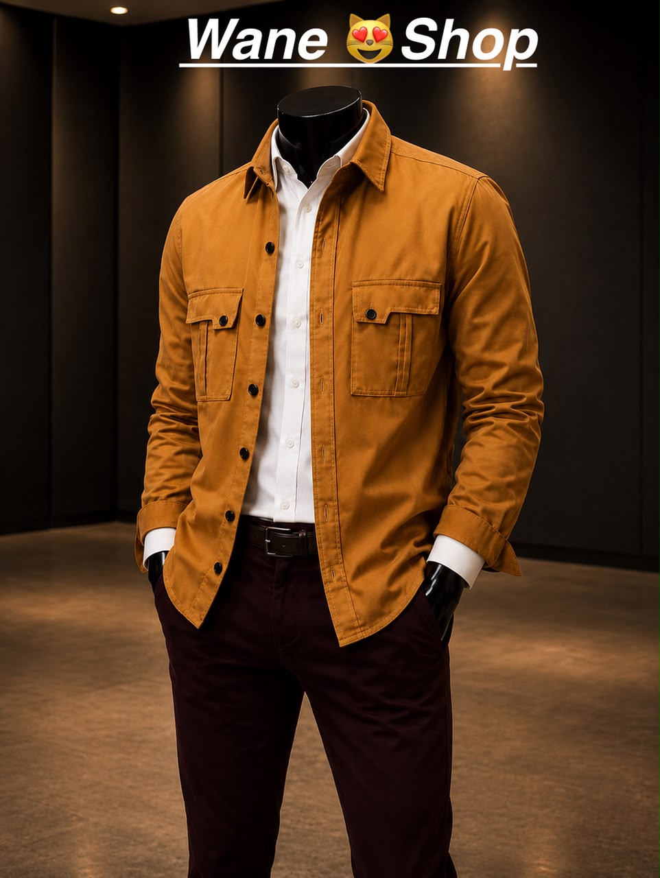 🔥 SURCHEMISE HOMME TENDANCE – ÉLÉGANCE À -30% !