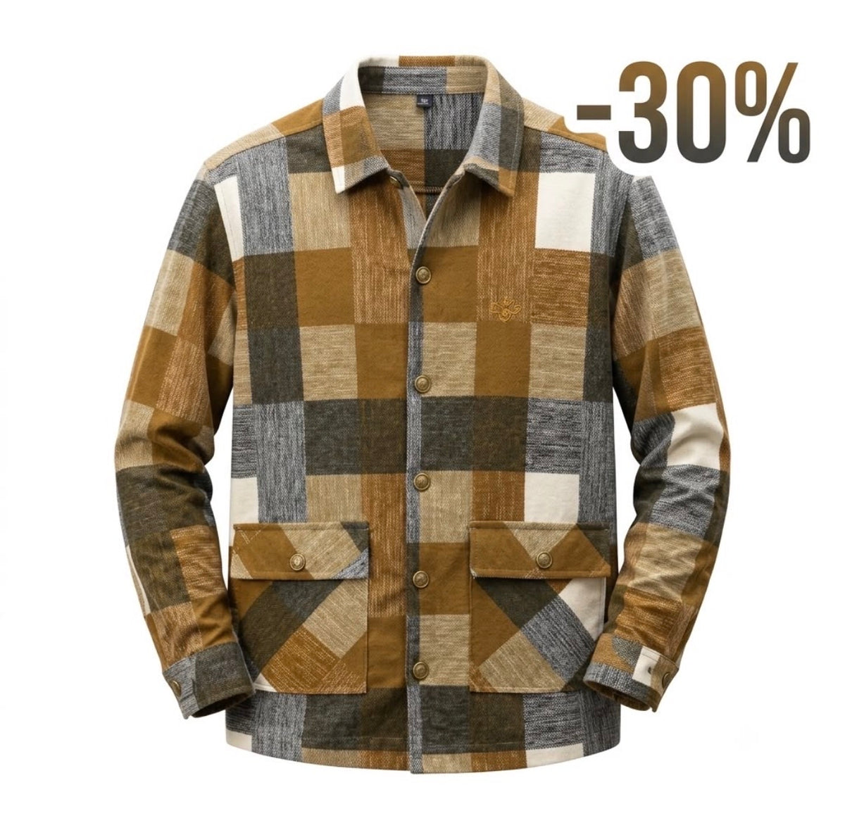 🔥 SURCHEMISE HOMME TENDANCE – ÉLÉGANCE À -30% !