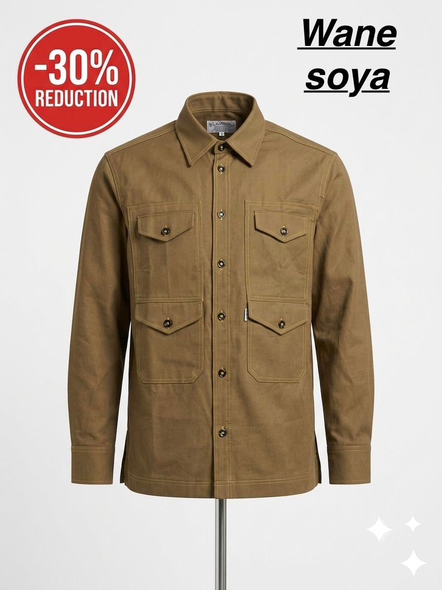 Surchemise Homme Premium – Élégance & Robustesse à -30 %
