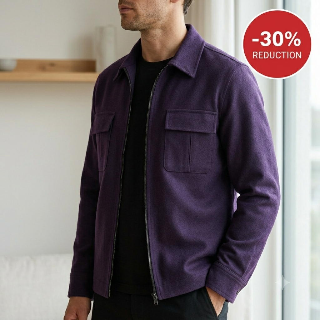 🔥 SURCHEMISE PREMIUM VIOLETTE – -30% DE RÉDUCTION 🔥